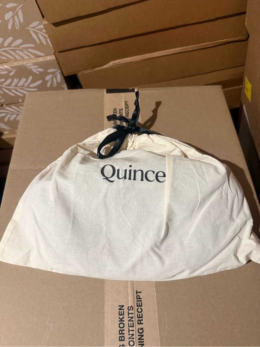 NWT Quince Quinn Sling Bag- Mink - Picture 2 of 3